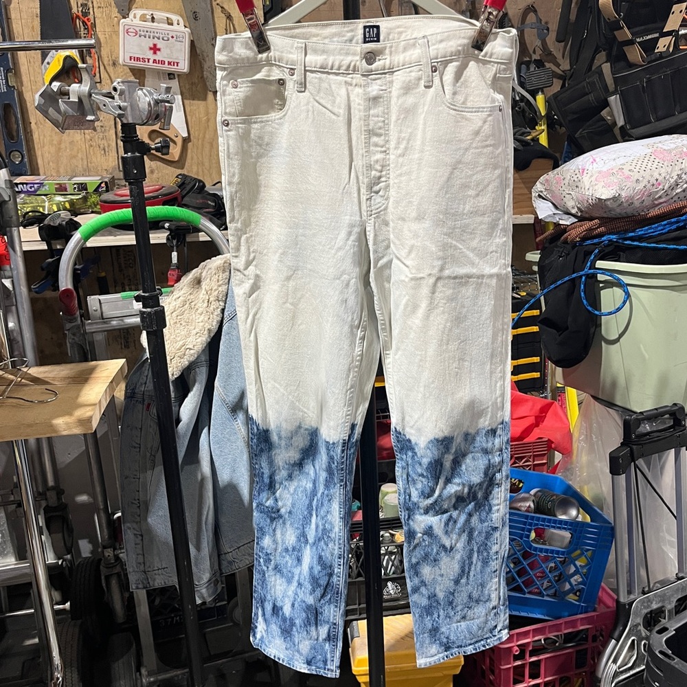 Gap Size 14 TALL Bleached jeans